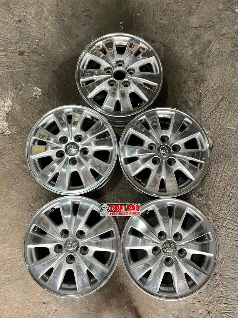 5biji velg oem inova G ring 15 lubang 5/114