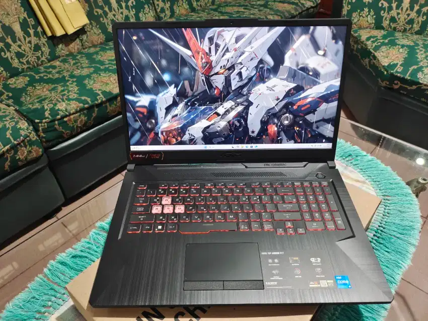 Laptop asus tuf F17 fx706H core i5 11400h 16/1tb rtx 3050ti 144hz