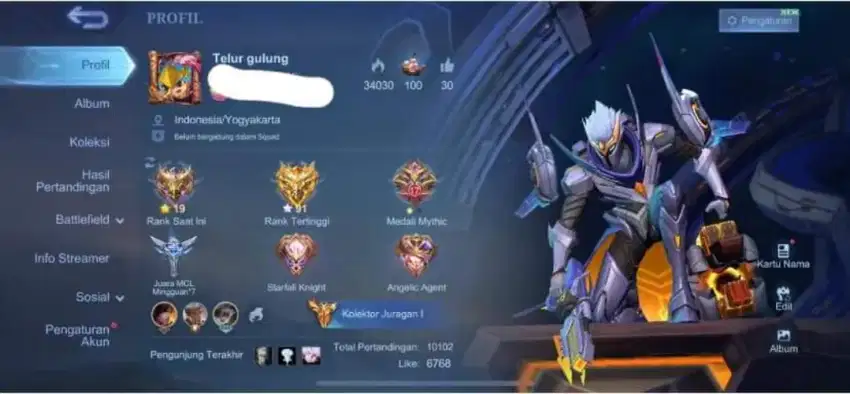 Akun Mobile Legends