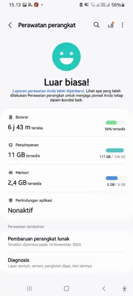 Samsung a70
Ram 8/128 SEIN