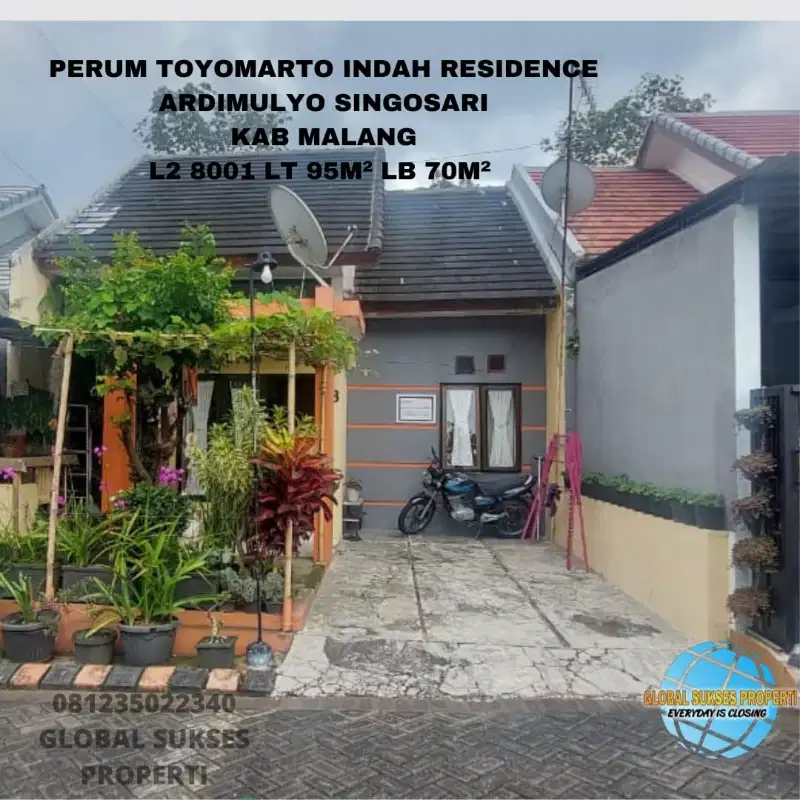 Rumah modern Siap Huni di Singosari Malang