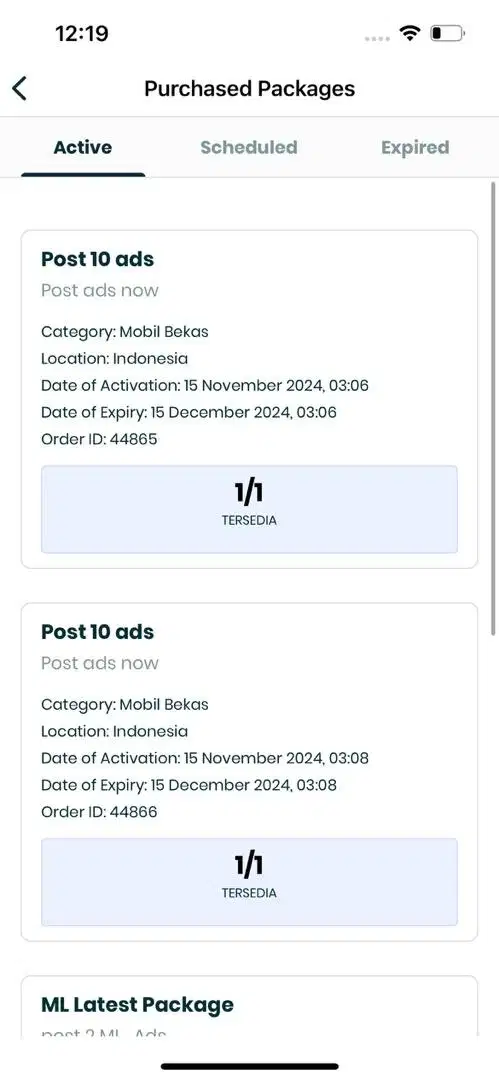 New ad for category tupe adfed for check flows and data