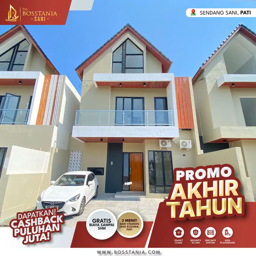 Promo Rumah Mewah di Pati, Smart Home & View Gunung Muria