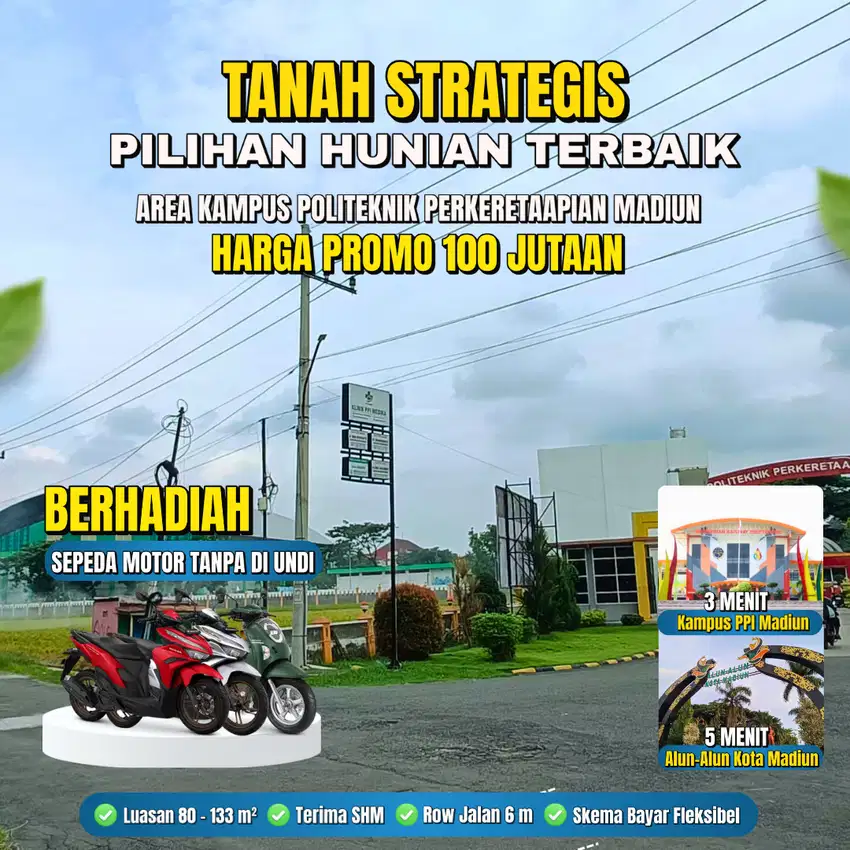 Jangan Lewatkan Kesempatan Emas: Tanah di Madiun dengan Harga Promo