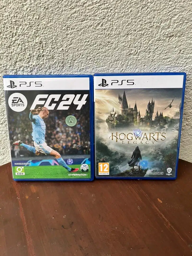 Jual BD PS5 FC24 dan Hogwarts Legacy