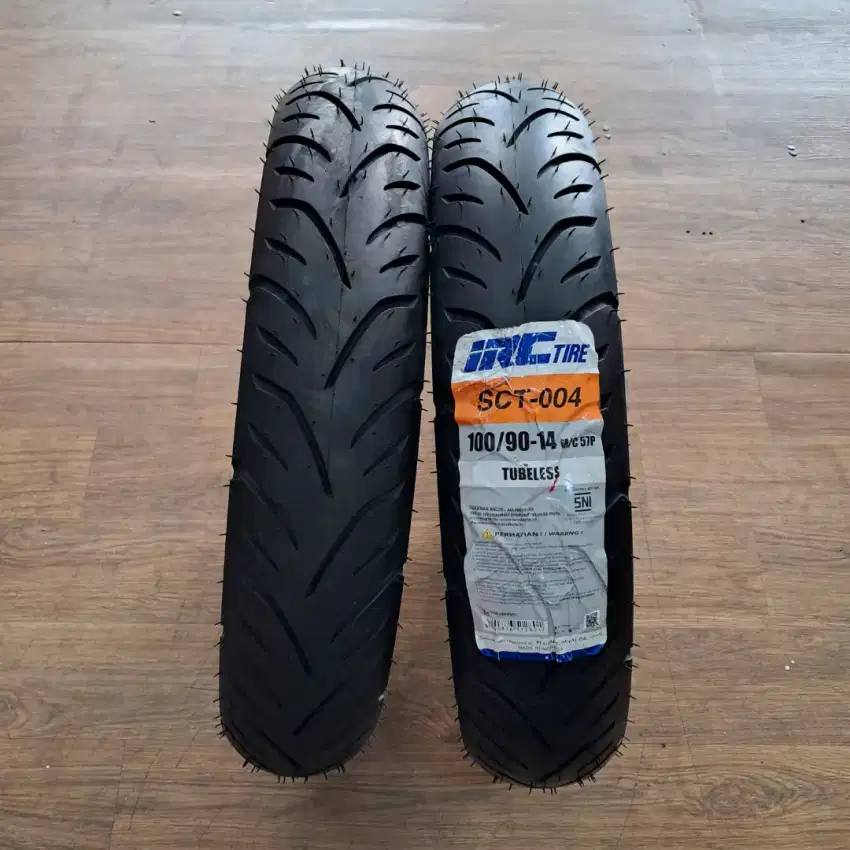 IRC SCT004 TUBELESS 100/90 R14 M/C 57P (HARGA PROMO)