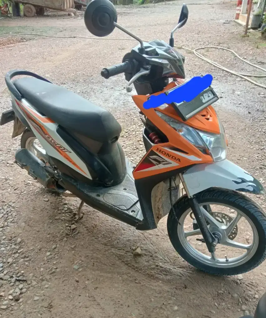 DI JUAL HONDA BEAF F1 TAHUN 2014 PLAT BK