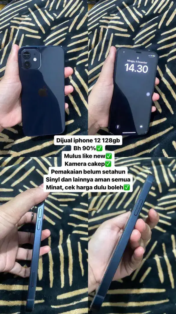 Dijual iphone 12  ibox