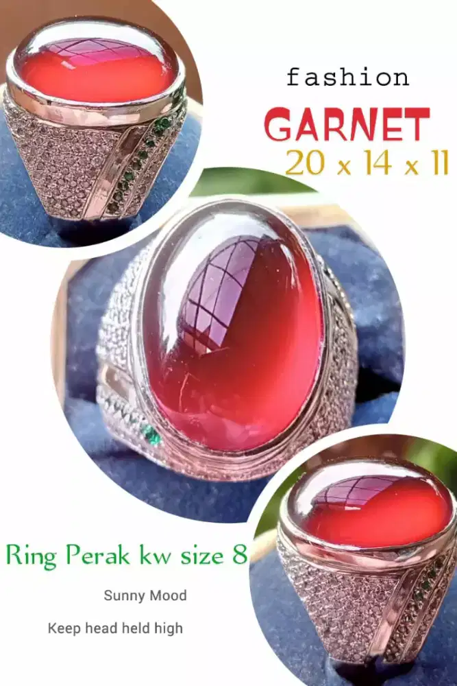 Batu Garnet Black Mamba