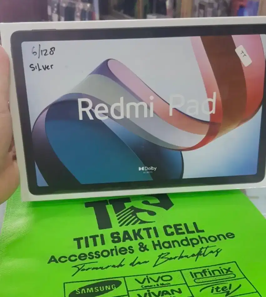 Redmi pad 6/128 cuci gudang new 1 tahun garansi segel