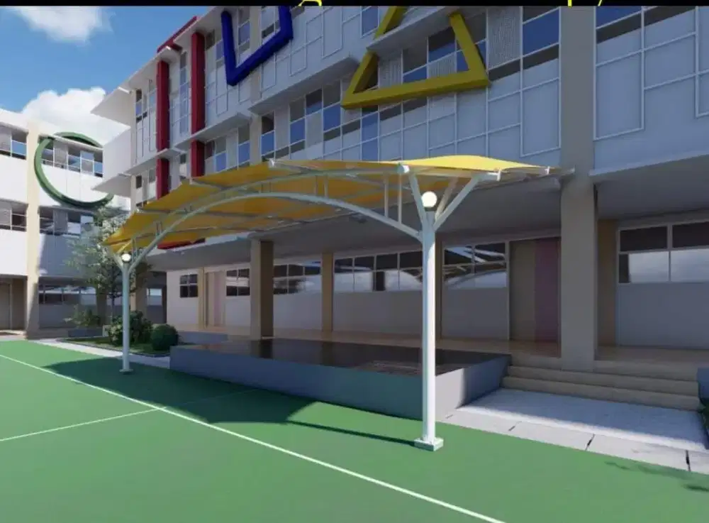 Pasang Canopi Membrane