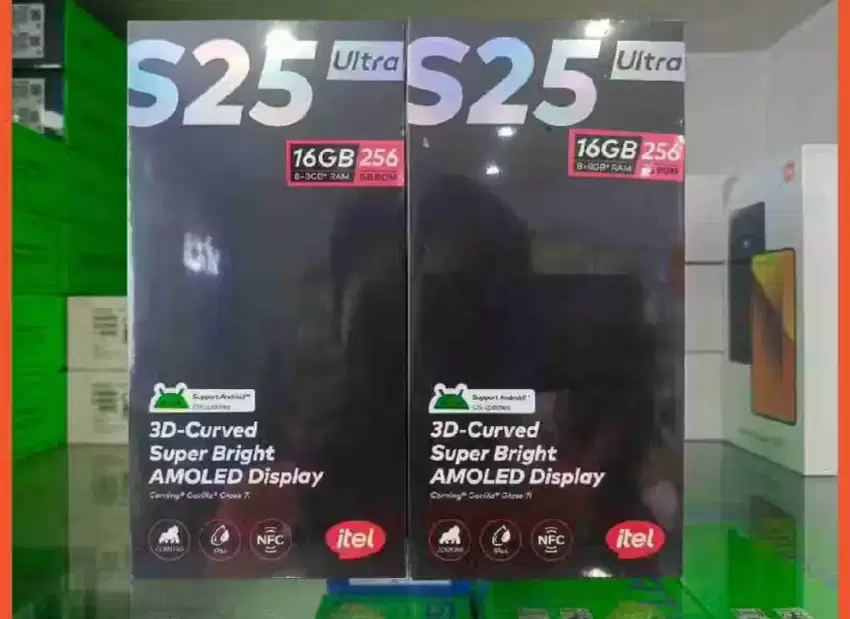 itel s25 ultra 8gb 256gb resmi gres dijamin baru