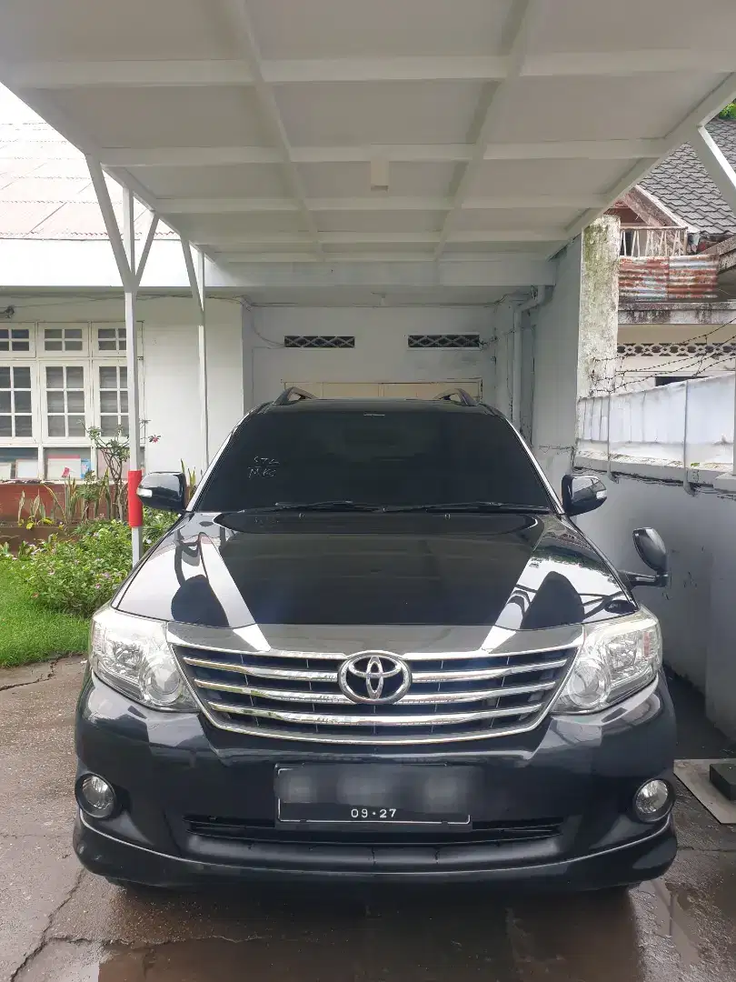 2012 Toyota Fortuner tipe 2.7 G Bensin