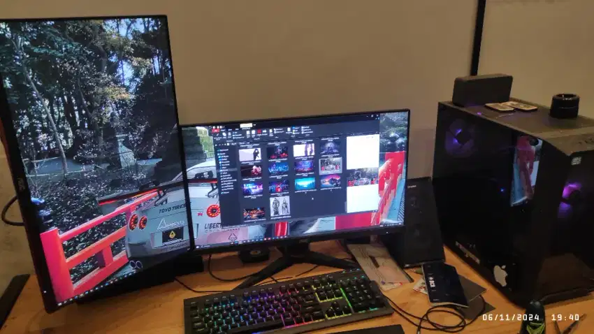 Monitor AOC 24G2E5 Gaming Monitor 24 Inch/IPS/75Hz