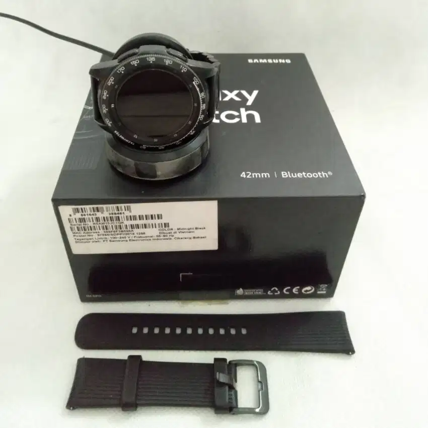 Samsung Watch Galaxy 42mm SM R810 Resmi Like New