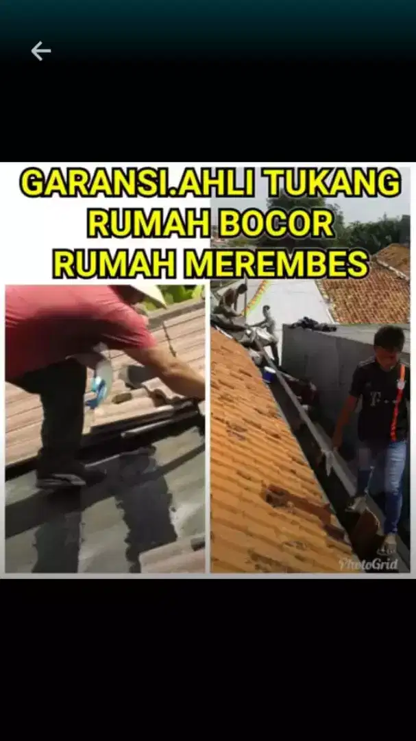 Tukang genteng bocor seng sumur bor pompa air