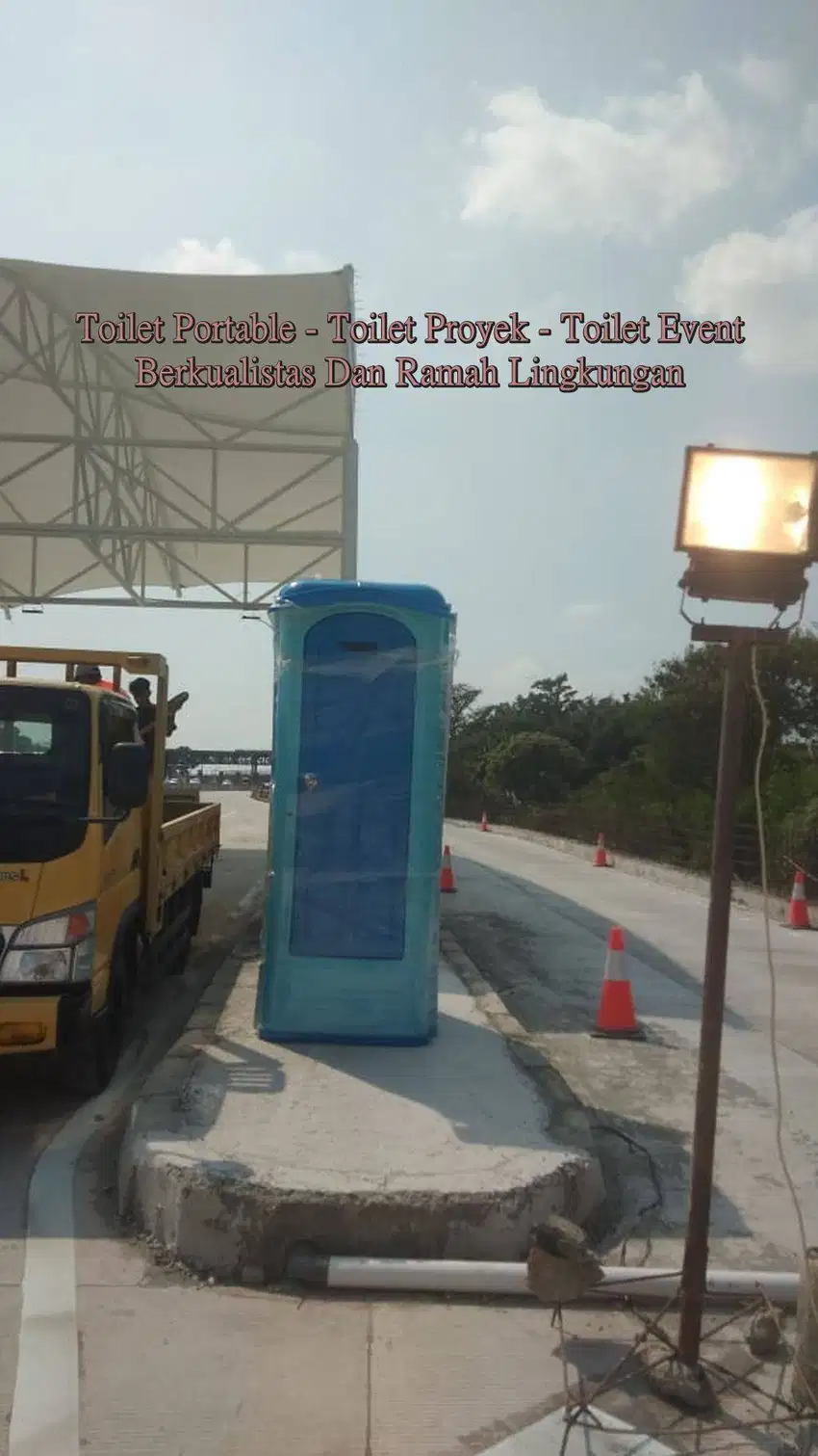 Toilet Jongkok, Toilet Fiberglass, Toilet Portable, Berkualitas Tinggi