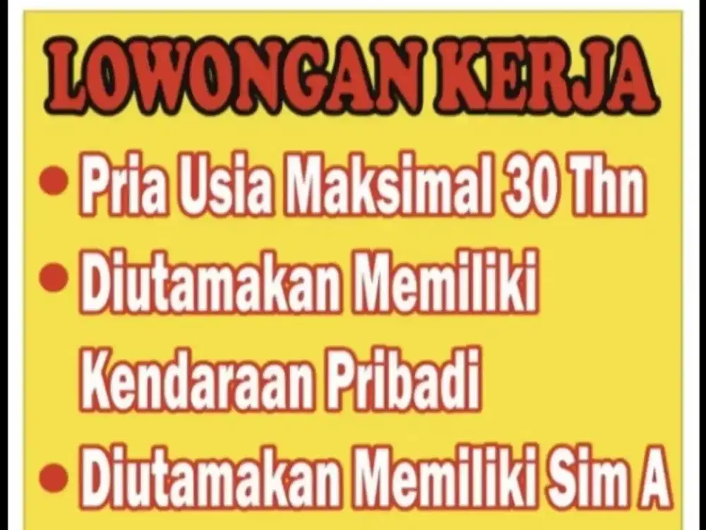 LOKER SORTIR PAKET