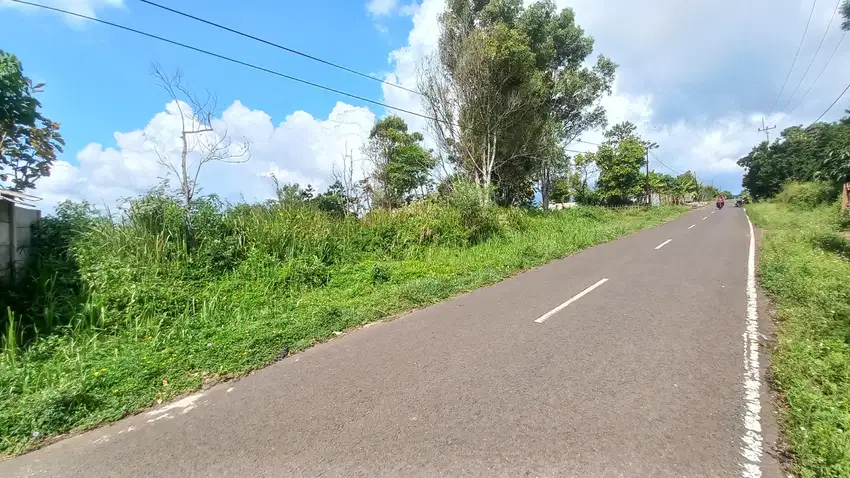 Dijual Murah Tanah Pinggir Jalan Udara Dingin Di Sumedang Selatan