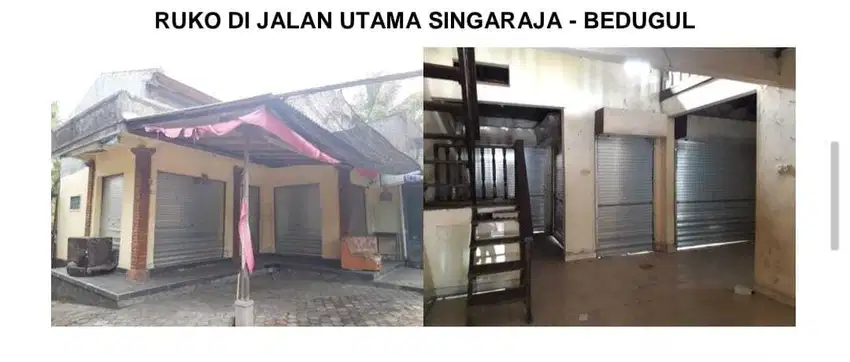 Tempat Usaha Luas + Murah, Lokasi Strategis Di Jl. Raya Singaraja,