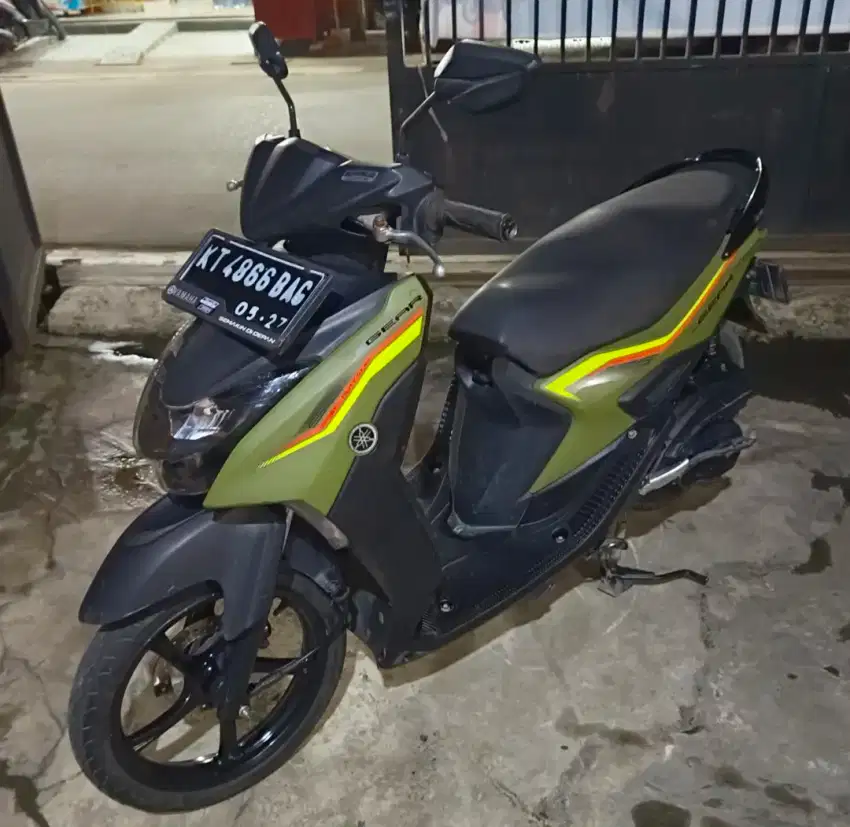 Yamaha mio Gear 2022, kas 13,9jt, bisa tukar tambah