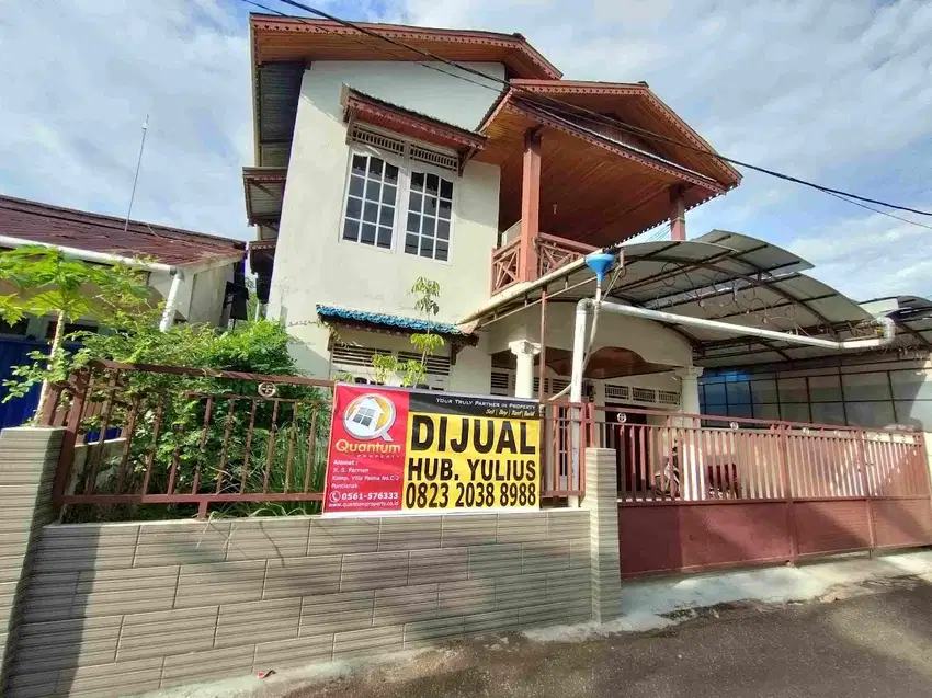 Rumah 2 Lantai Komplek Widya Permai - di Perdamaian Kota Baru