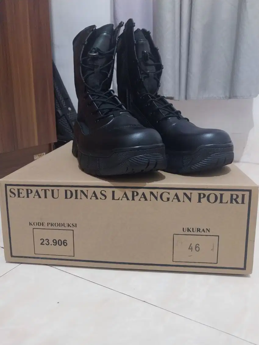 SEPATU PDL LAPANGAN TNI/POLRI UK 46