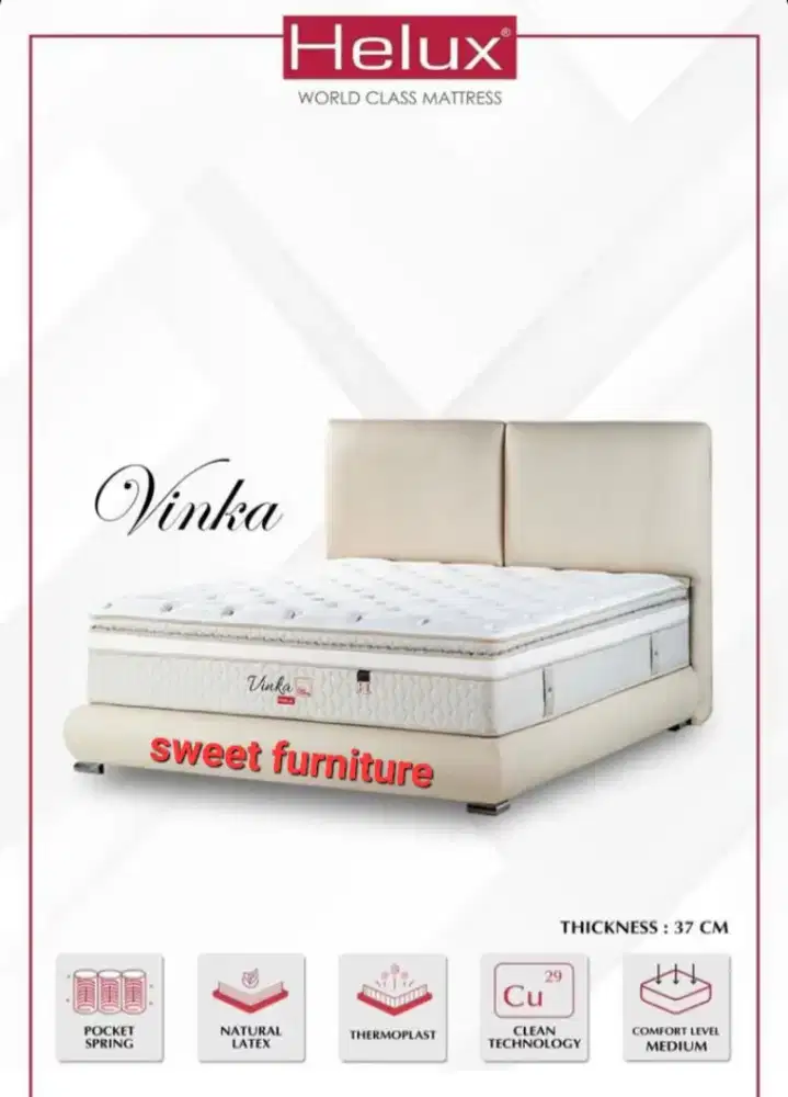 Springbed Helux Vinka Latex