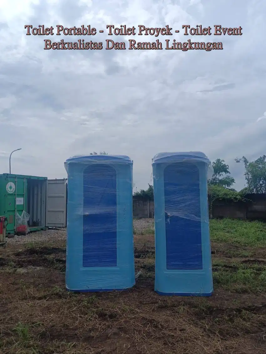 Toilet Portable, Toilet Event, Toilet Proyek wc portable Anti Penuh Si