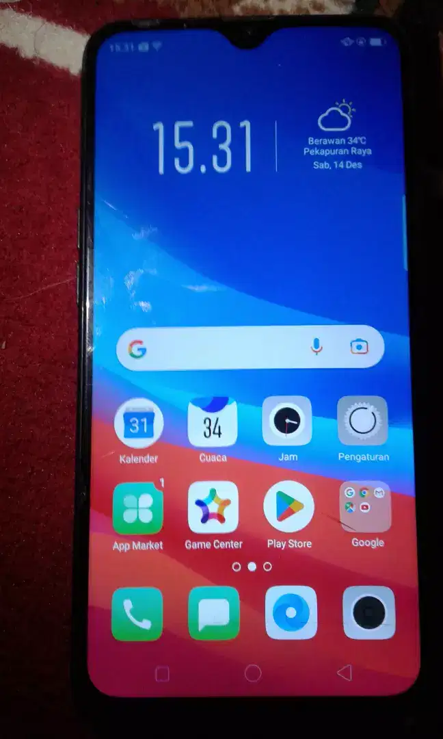 Hp oppo a5s layar ganal poni