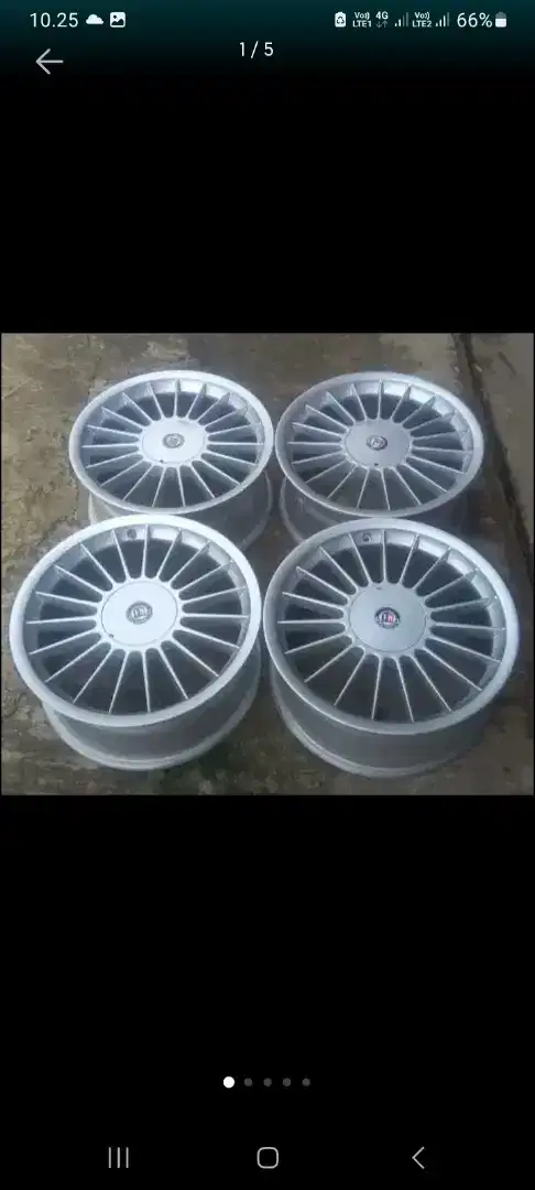 Jual Velg Alpina R 17 1 set ( 4 piece) berikut ban nya 205/45/17