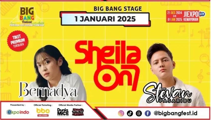 tiket Sheila on 7