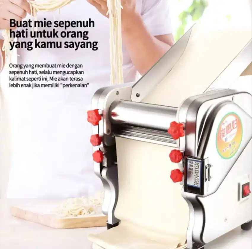 Mesin Gilingan Mie Pasta Pastel Listrik Noodle Maker