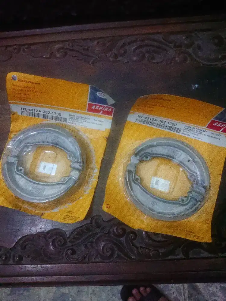 Kampas rem belakang tiger,neotech max pro(Barter atau dituangkan)