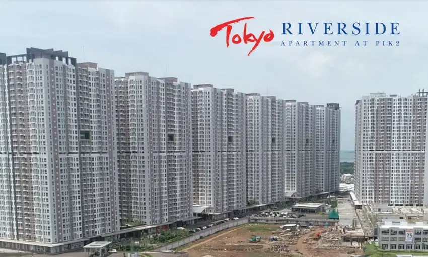 Disewa Apartemen Tokyo Riverside Pik 2 Uk 36m2  Semi Furnish Siap Huni