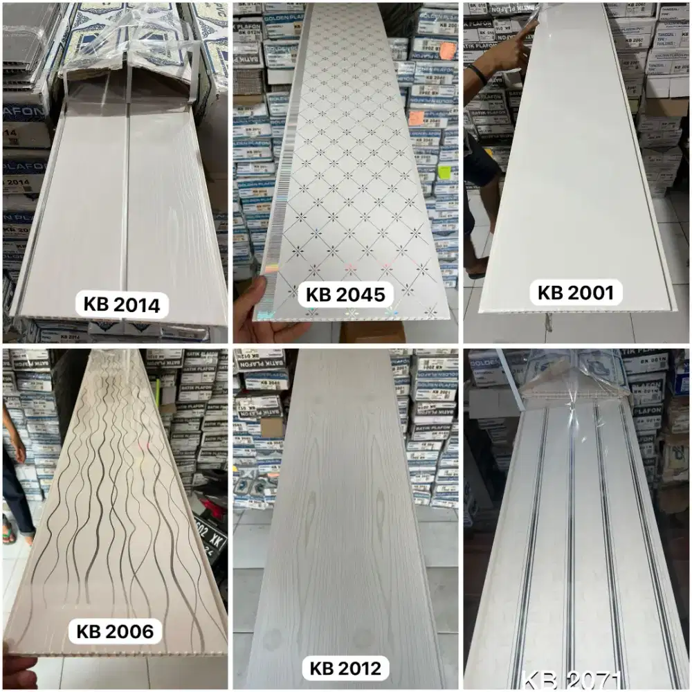 Plafon Pvc glosy terkini