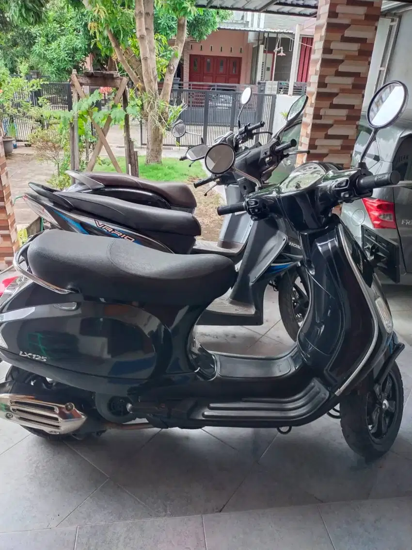 LX125 iget tahun 2019 item plat smg surat faktur lengkap