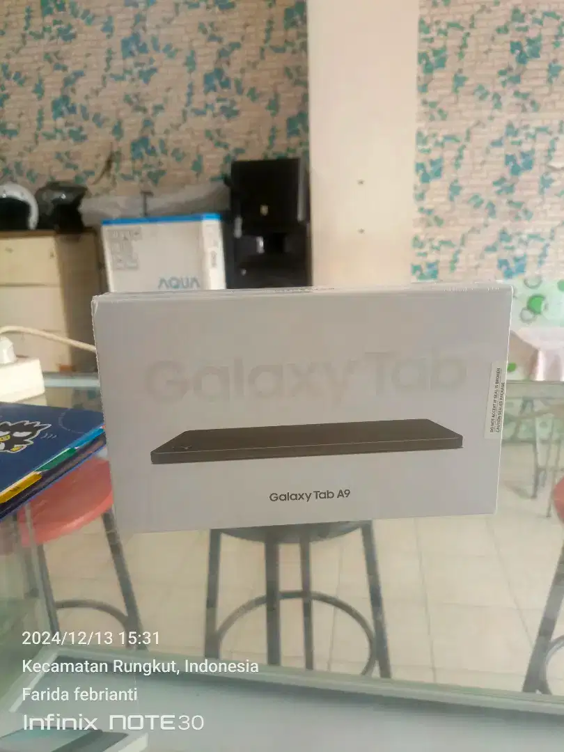 Samsung Tab A9 4/64gb BARU garansi resmi 1th bisa TT atau Kredit