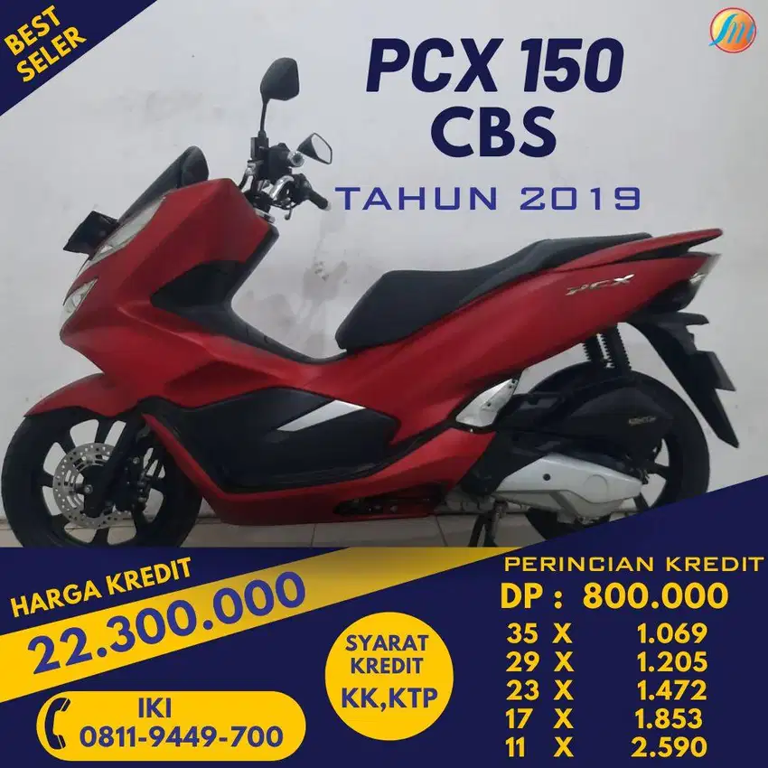 PCX 150 CBS TAHUN 2019 DP DI 800K