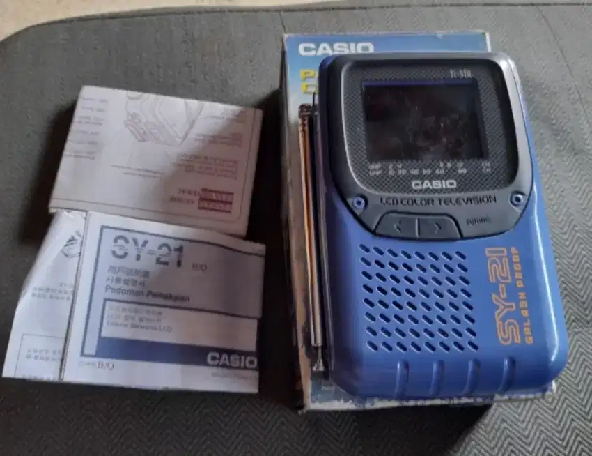Tv casio portable