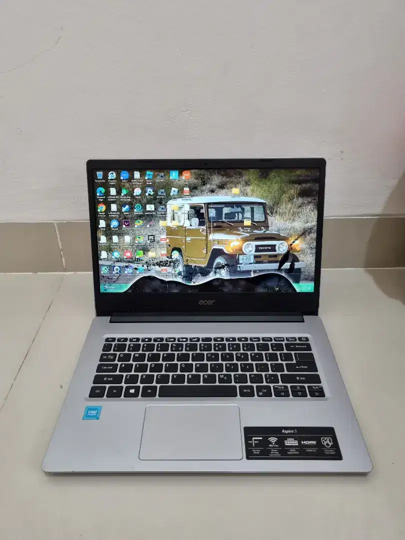 Acer Aspire 3 N5100 8/128GB + 500GB Bekas Minus