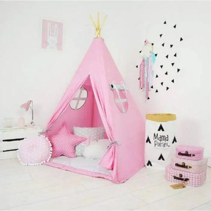 Tenda Teepee Tent Indian Anak Plus Matras - TPT 008