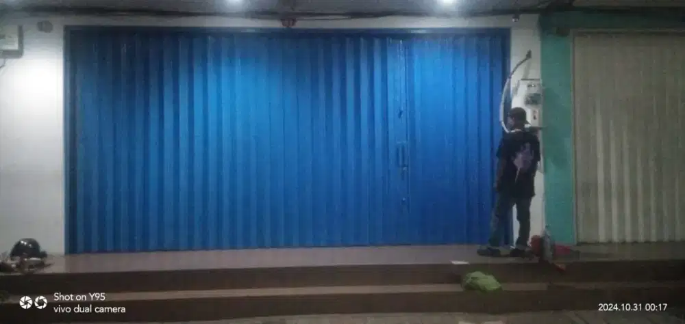 Folding gate murah kelapa gading