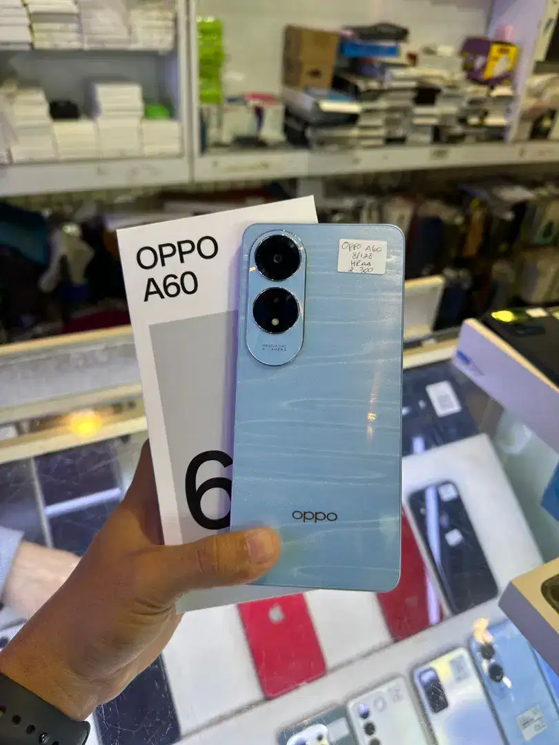 OPPO A60 8/128GB FULLSETT ABI CELLULAR UBUD