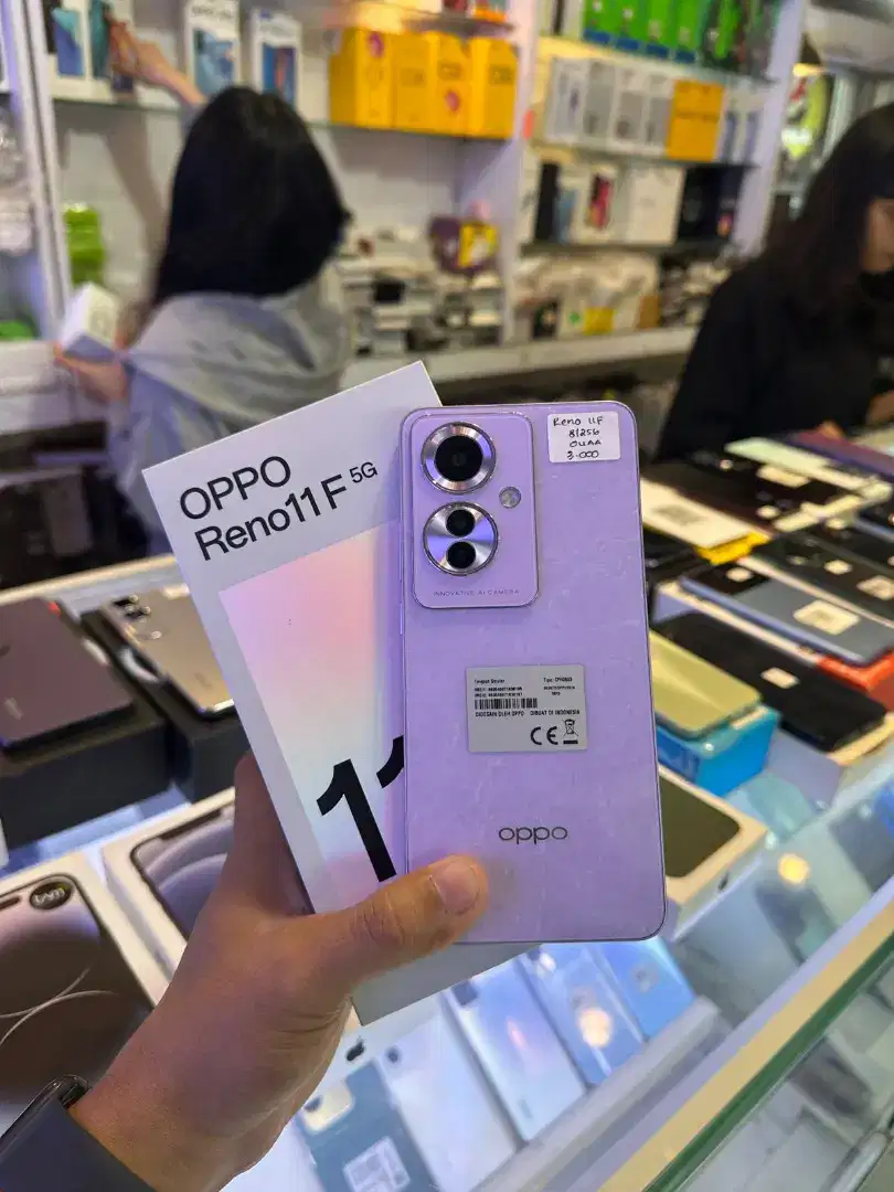 OPPO RENO 11F 5G 8/256GB FULLSETT ABI CELLULAR UBUD