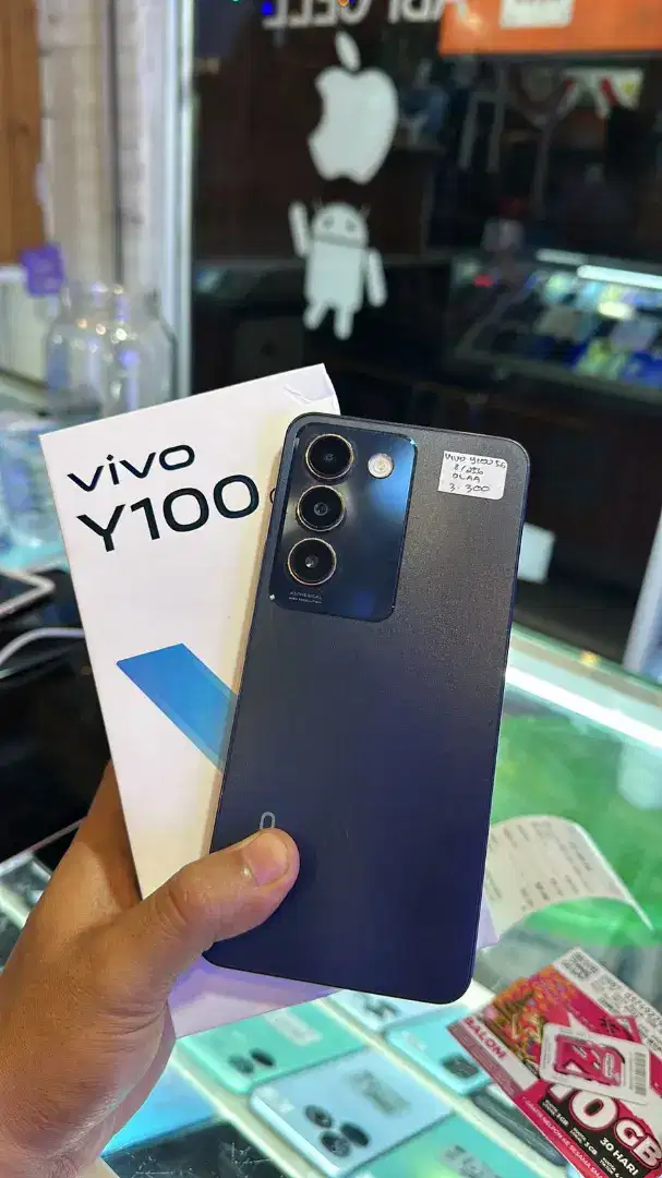 VIVO Y100 5G 8/256GB FULLSET ABI CELLULAF UBUD