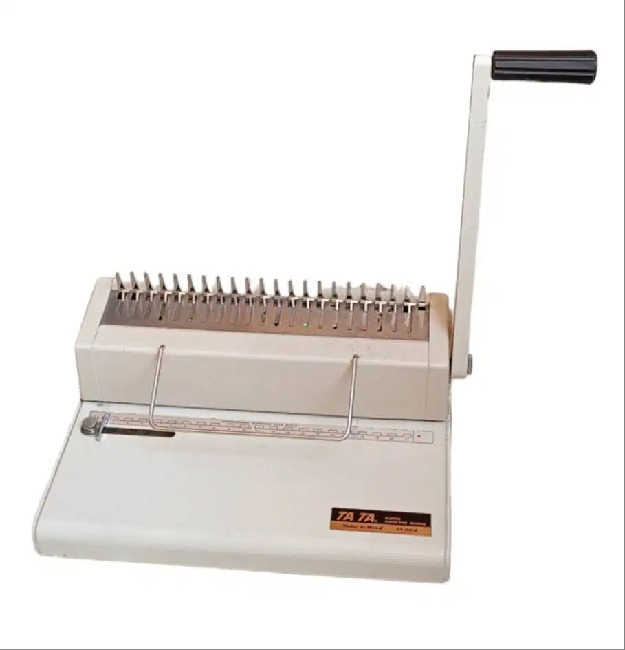Alat Mesin Spiral Plastik TATA e-Bind 21 Hole (Bagus, Terawat, Murah)