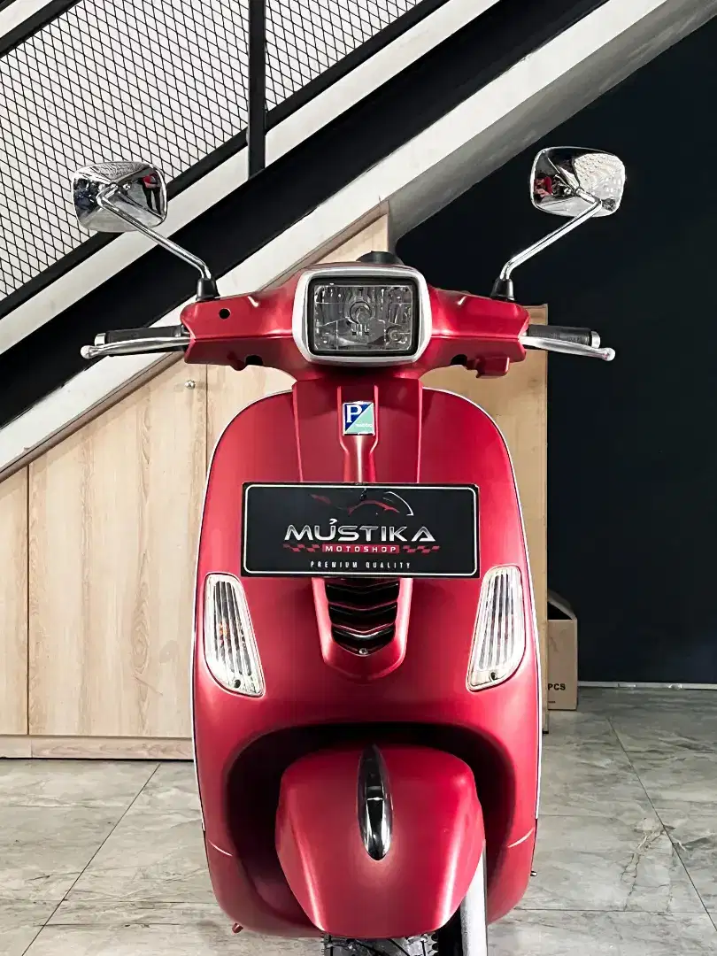 Vespa S125 2020 Rosso Mat.Odo 17rb km.Mulus Istimewa(Gilbert)