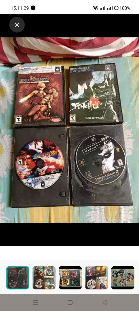 Dijual Borongan DVD Game PS Playstation 2