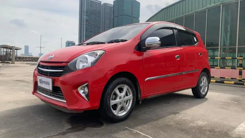 KM Rendah  Toyota Agya 1.0 G Bensin-AT 2016 Merah